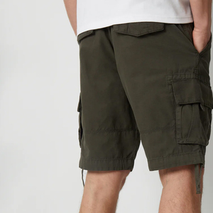 2025 Professional Customized Logo <b>Lightweight</b> 100% Cotton Men's Casual Style <b>Cargo</b> <b>Shorts</b> Best Design Plain Dyed Canvas - Product Image 6