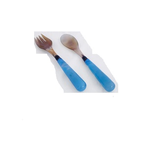 ช้อนส้อมเรซินทำมือดีไซน์คลาสสิกเครื่องครัวและเครื่องใช้บนโต๊ะอาหารสำหรับกาแฟไอศกรีมใช้ในบ้าน - Product Image 2