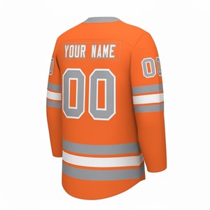 2025 NEW DESIGN OEM ICE HOCKEY TEAM JERSEYS CUSTOMIZED UNIFORMS EMBROIDERY LOGO AVAILABLE - Product Image 5
