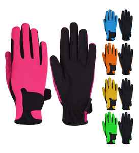 Guantes ecuestres de equitación antideslizantes con suave y flexible para una sujeción segura durante la equitación al aire libre y la competición - Product Image 6