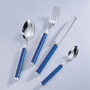 Cutlery Set of 4 in Stainless Steel with Mirror Polished Finished Perfect for Dining <b>Flatware</b> Cutlery Elegant Weddings - Product Image 4