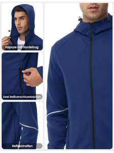 ชุดวอร์มผู้ชายคุณภาพสูง ระบายอากาศได้ดี ดีไซน์ทันสมัย เป็นมิตรกับสิ่งแวดล้อม มีไซส์พลัส สำหรับฤดูหนาว คุ้มค่า - Product Image 5