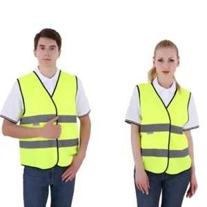 Chaleco de Seguridad Reflectante de Alta Visibilidad para Verano, Transpirable, de Secado Rápido, 100% Poliéster con Cremallera y Múltiples Bolsillos - Product Image 4