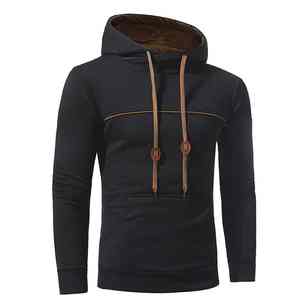 2025 personnaliser coupe ample poids lourd 100% coton écologique polaire sécurité Orange hommes pull à capuche avec Options personnalisables - Product Image 5