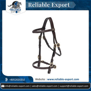 Fournisseur de gros PVC cuir bride de cheval forme anatomique doux rembourré casque extra confort personnalisation fantaisie course licou - Product Image 5