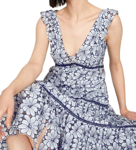 Robe décontractée pour femme tendance 2025, bleu et blanc, coupe flatteuse, design élégant, confortable pour tous les jours, disponible en gros - Product Image 4