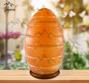 Lámparas de sal del Himalaya hechas a mano de fabricante directo Diseños únicos de Feng Shui Estilo de amor de la mejor calidad Precio al por mayor - Product Image 2