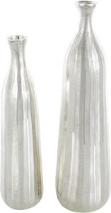 Vase de sol en aluminium personnalisé moderne avec fleurs artificielles ornements de maison décoratifs pour centre de table de salon - Product Image 5