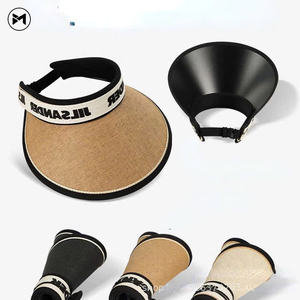 Unisex 2024 tendencia de moda plegable al aire libre Casual sombrilla sombrero de ala grande sombrero de paja de vinilo para fiesta diaria o uso de pesca - Product Image 3