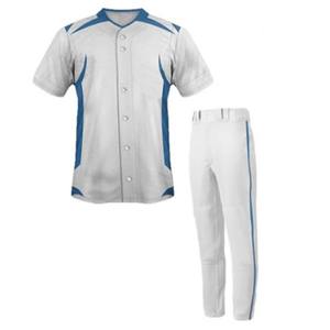 Nouveau gros meilleure qualité couleur unie adultes Baseball uniforme léger respirant équipe uniforme imprimé Techniques - Product Image 1