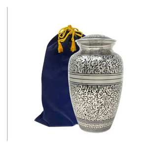 โกศสำหรับงานศพทำจากทองดีไซน์ใหม่โกศทำจากอะลูมิเนียมคุณภาพส่งออก - Product Image 1