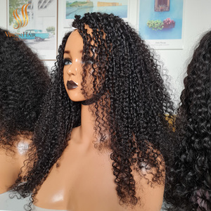 Proveedor de cabello humano virgen vietnamita crudo-Peluca frontal de encaje HD 13x4-Rizo italiano pequeño para rizado - Product Image 4