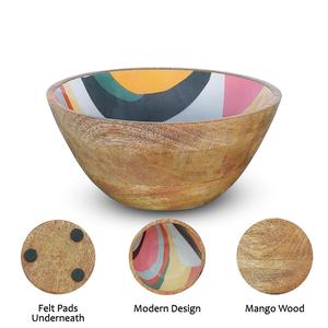 À l'intérieur de l'émail travail forme ronde luxe maison et cuisine bol de service alimentaire fait à la main vendeur chaud décoratif Standard bols alimentaires - Product Image 2