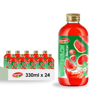 Jojonavi nước ép dưa hấu uống mật hoa trong chai 330ml nhà sản xuất giá bán buôn Nhà cung cấp nhãn hiệu riêng OEM Halal ISO Kosher - Product Image 1