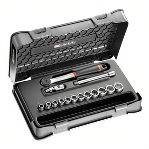 Juego de Llaves de Tubo Hexagonales Métricas Facom de 15 Piezas y 3/8'' - Product Image 2