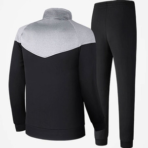 Ensemble de survêtements de sport 100% coton pour hommes, respirant, séchage rapide, motif solide, design d'été, grande taille 2 1, excellent exercice en plein air - Product Image 2
