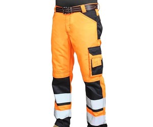 Derniers modèles de pantalons de sécurité pour hommes, logo/couleur personnalisés, respirants, confortables, de haute qualité, avec protection anti-rides - Product Image 2