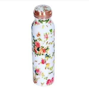 Botella de Agua de Cobre con Estampado de Pavo Real, Saludable e Higiénica, la Más Vendida, Botella de Cobre para Beber Agua para Adultos, Ideas de Regalos Corporativos - Product Image 6