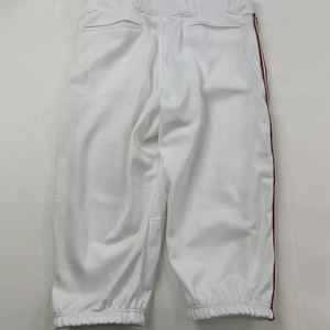 Pantalones cortos deportivos de talla grande de alta calidad para hombres jóvenes Pantalones de béisbol transpirables cosidos con nombre de logotipo personalizado con estilo impreso - Product Image 6