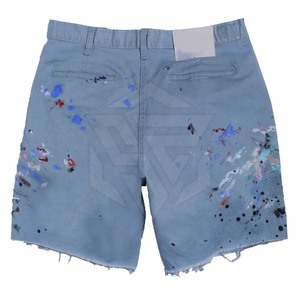 Pantalones Cortos de Verano 2025 para Hombre, Estilo Urbano, Transpirables, de Secado Rápido, Elásticos, de Algodón y Poliéster, Lisos, Teñidos, Patrón Sólido, Venta al por Mayor - Product Image 4