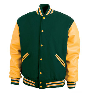 Veste universitaire sur mesure à manches longues unisexe, style streetwear, polyester/coton, vêtements de sport |   Fabricants professionnels - Product Image 3
