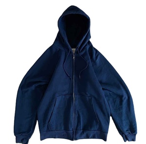 เสื้อฮู้ดซิปผู้ชาย ผ้าฝ้ายฟลีซ ซิปยาว แขนยาว สวมใส่สบายๆ - Product Image 1