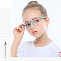 Lunettes de Protection Multicolores Anti-Lumière Bleue pour Enfants et Étudiants