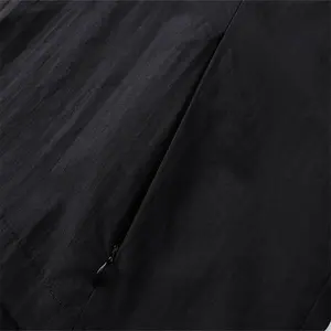 Veste d'extérieur OEM unisexe légère et imperméable, Streetwear respirant, coupe-vent à capuche, support de manteau, fermeture à glissière, coupe-vent - Product Image 5