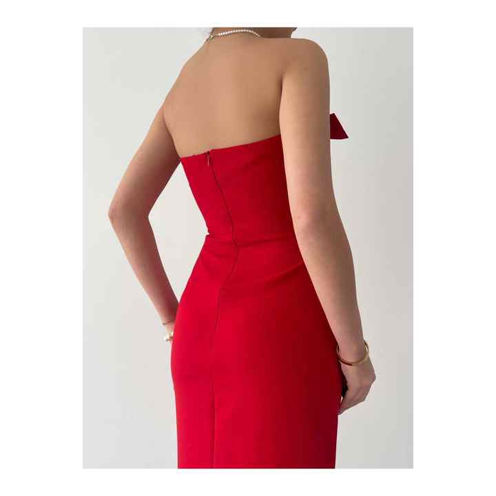 Strapless Maxi Dress