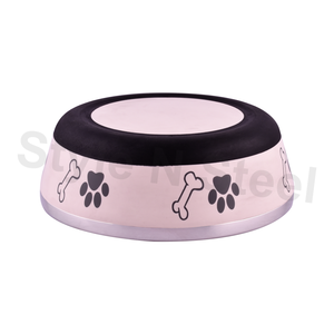 Bol portable moderne et écologique en acier inoxydable pour animaux de compagnie 1L - Product Image 2