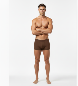 Rustic Flow Brown <b>Men</b> Cotton Briefs Soft Stretch Breathable Fabric Balanced for Everyday Comfort - Product Image 6