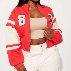 Chaquetas Varsity Personalizadas para Hombre, Estilo Casual, con Cuello Alto, Chaqueta de Béisbol Masculina de Primera Calidad, Disponible en Diferentes Colores - Product Image 1