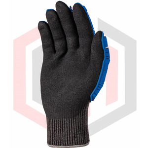 Gants d'impact imprimés de logo personnalisé de haute qualité taille XL confortables à porter et protecteurs pour la fabrication de dessus de sécurité - Product Image 4
