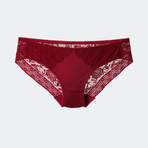 Cecina Femme 92% Polyamide 8% Spandex Tissé Écologique Respirant Taille Basse Tous Les Jours Floral Bikini Culotte Taille CBI1701 - Product Image 3