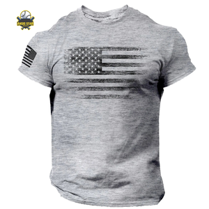 Camisetas de Alta Calidad 100% Algodón para Hombre, Estilo Urbano, Venta al Por Mayor, Secado Rápido, Anti-Pilling, Corte Regular, Manga Corta, 180 Gramos - Product Image 2