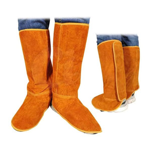 Couverture de chaussures de sécurité de soudage légère et ajustée Couverture de chaussures de soudage de haute qualité de couleur unie - Product Image 1