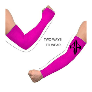 Nouvelles manchons de bras de cyclisme vierges personnalisés en spandex et polyester de haute qualité par ATLANTIC - Product Image 4