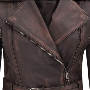 Veste en cuir pour femme, durable, coupe-vent, tricotée, écologique, respirante, de haute qualité, meilleures ventes, meilleur design, vêtements d'hiver - Product Image 4