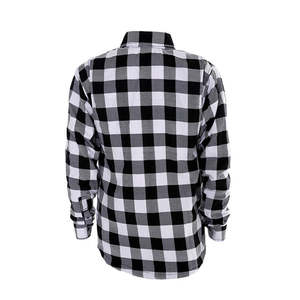Venta al por mayor nueva llegada caliente 100% de alta calidad de algodón de franela Kevler camisa transpirable Casual para montar en moto - Product Image 2