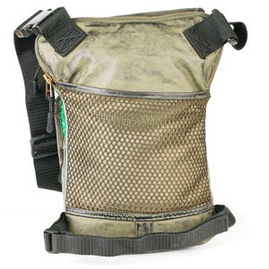 Bolsa de cinturón de utilidad de cuero en Fancy Pack Bum Bag para mujeres y niñas Regalo para ella Dos tonos - Product Image 6