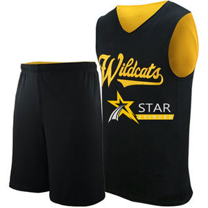 Conjunto de uniformes de baloncesto para hombre, ropa deportiva personalizada por sublimación con opción de talla grande, ropa deportiva unisex con logotipo personalizado - Product Image 5