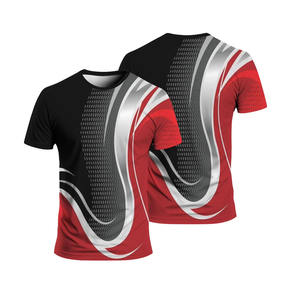 Vente en gros de t-shirts pour hommes en polyester 100% séchage rapide t-shirts à impression personnalisée à sublimation - Product Image 1