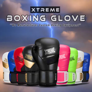 Guantes de Boxeo de Piel Auténtica de la Mejor Calidad al por Mayor, con Cierre de Velcro, Logotipo Personalizado, Guantes de Entrenamiento Unisex - Product Image 5