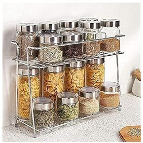 Kitchen <b>Dish</b> Rack Drain Double <b>Utensil</b> Storage Iron Wholesale Stylish Elegant For Glass Canisters Kitchen Racks Spice Cabinet - Product Image 3