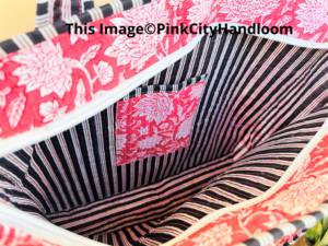 Bolso de mano de algodón acolchado vintage de alta calidad con bolsillo con cremallera y botón Color personalizado y logotipo listo para viajar para todas las estaciones - Product Image 5