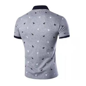 T-shirt personnalisé pour homme 2024, respirant, 100% coton, tissu en toile unie, impression numérique, logo personnalisé, col rond, coupe classique, manches courtes - Product Image 2