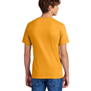 T-shirt imprimé lettres pour hommes, haut décontracté à manches courtes, tissu classique de qualité supérieure pour l'été, couleur unie - Product Image 4