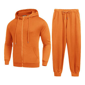 Survêtements de sport pour hommes personnalisables avec logo, ensemble deux pièces, poids lourd, écologique et réversible - Product Image 1