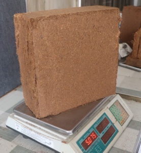 Bền vững 5kg xơ dừa pith khối đất điều hòa cho các nhà máy & hoa bầu hỗn hợp thành phần than bùn Loại sản phẩm - Product Image 3