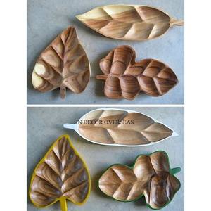 Centre de table de qualité supérieure, plateau de service en bois de l'Inde à prix impressionnant. - Product Image 5